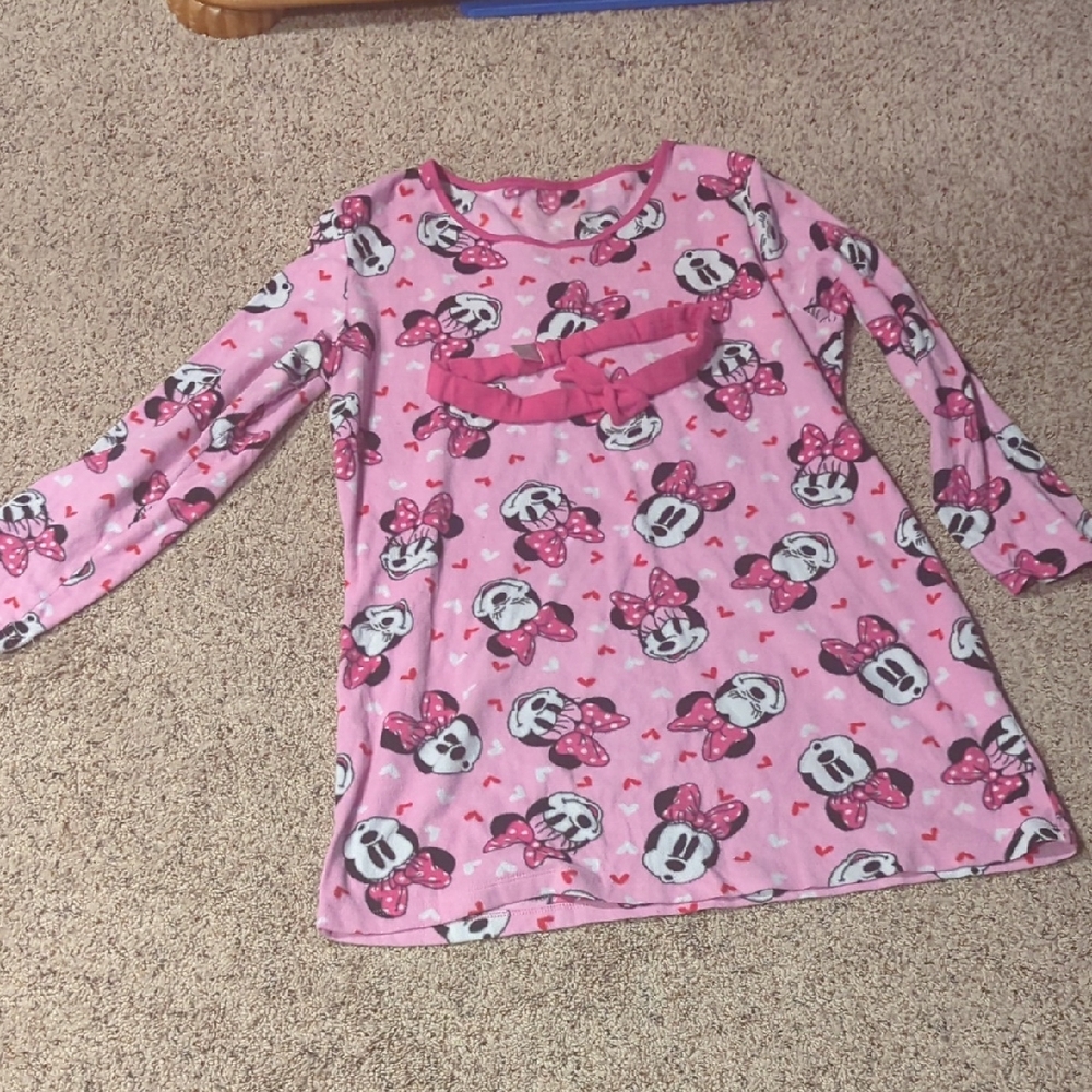 Pink Minnie Mouse Nightgown